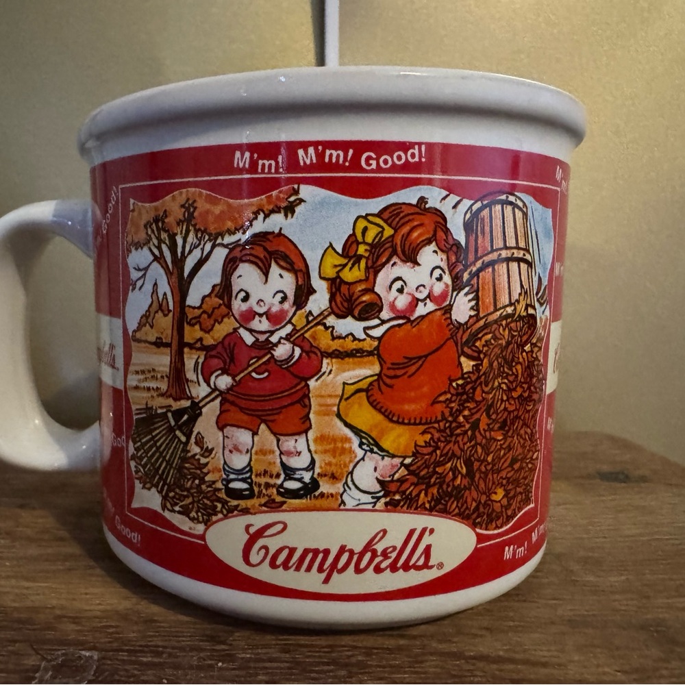 Campbell's Vintage Style Mug with Autumn & Winter Scenes